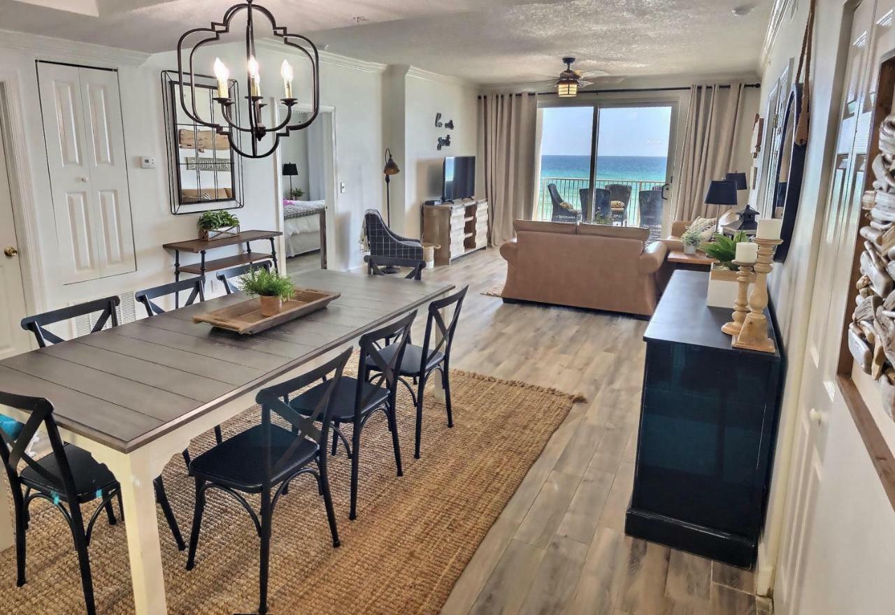 Barefoot Bliss - beachfront condo - sleeps 14 Panama City Beach Esterno foto