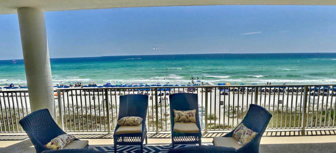 Barefoot Bliss - beachfront condo - sleeps 14 Panama City Beach Esterno foto