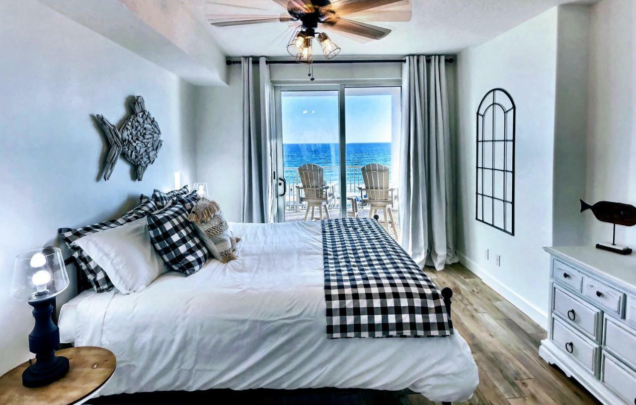 Barefoot Bliss - beachfront condo - sleeps 14 Panama City Beach Esterno foto