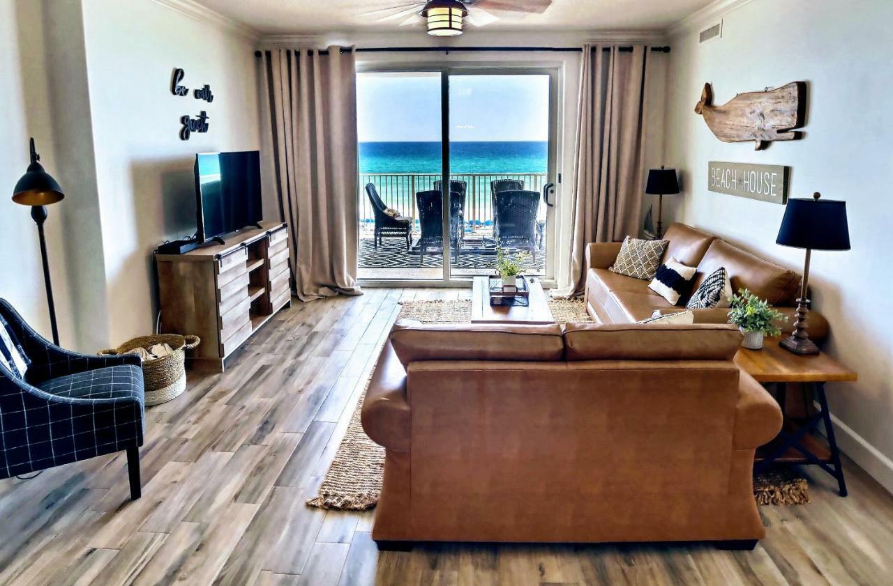 Barefoot Bliss - beachfront condo - sleeps 14 Panama City Beach Esterno foto