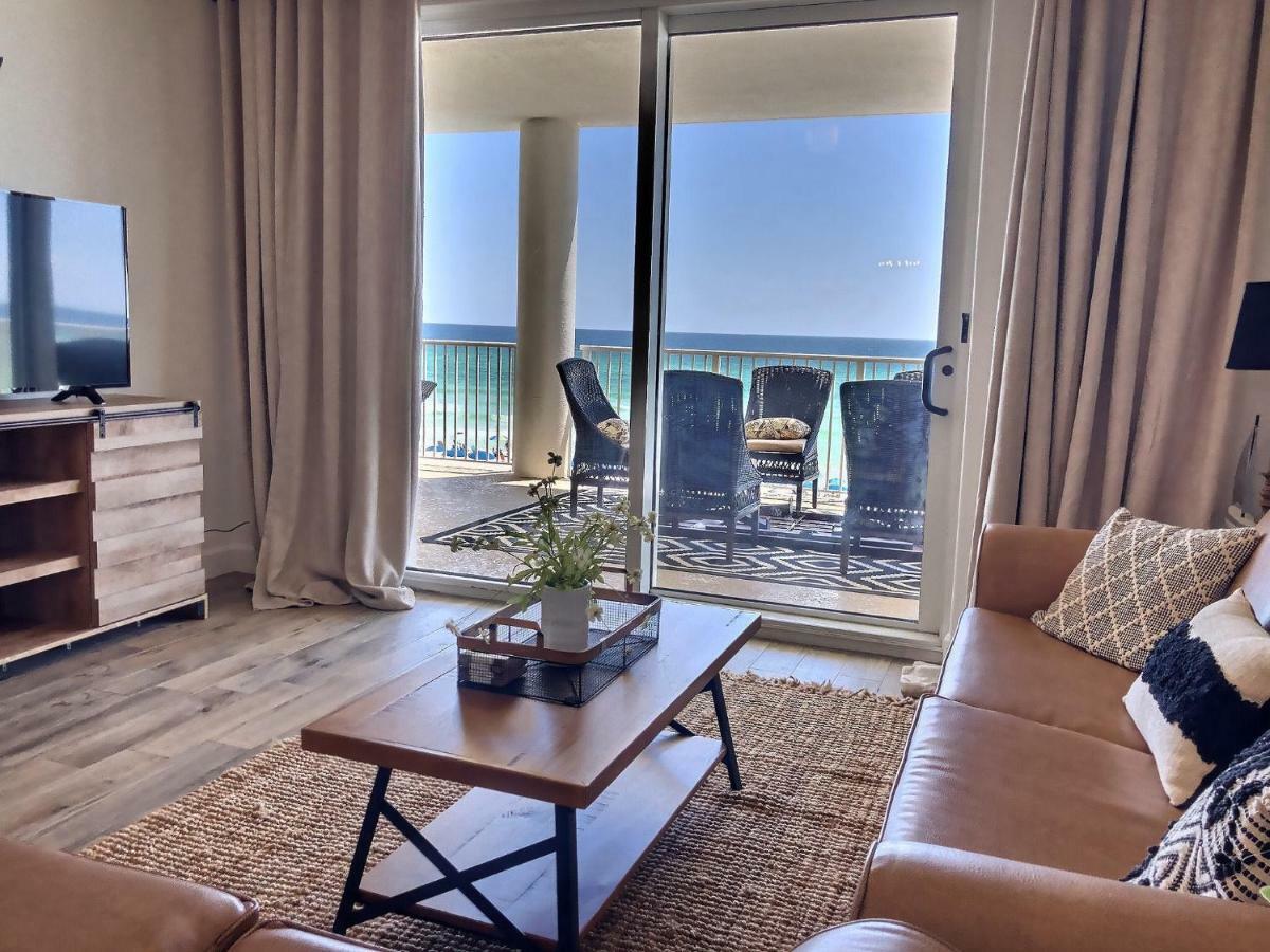 Barefoot Bliss - beachfront condo - sleeps 14 Panama City Beach Esterno foto