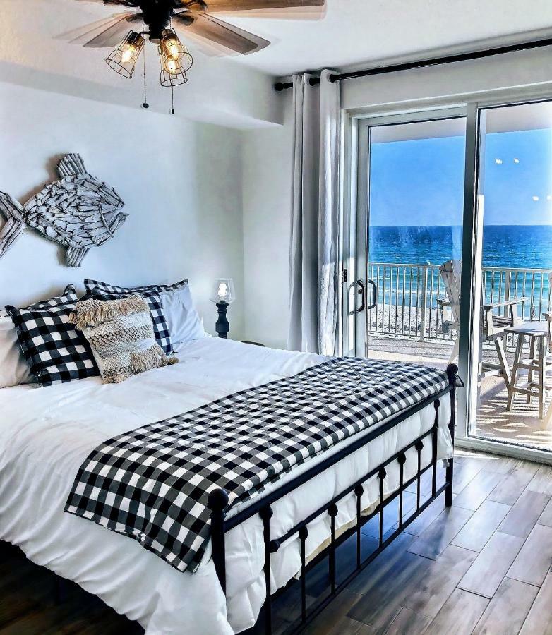 Barefoot Bliss - beachfront condo - sleeps 14 Panama City Beach Esterno foto