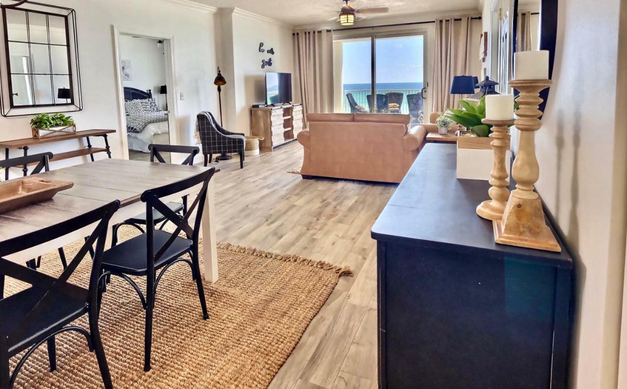 Barefoot Bliss - beachfront condo - sleeps 14 Panama City Beach Esterno foto
