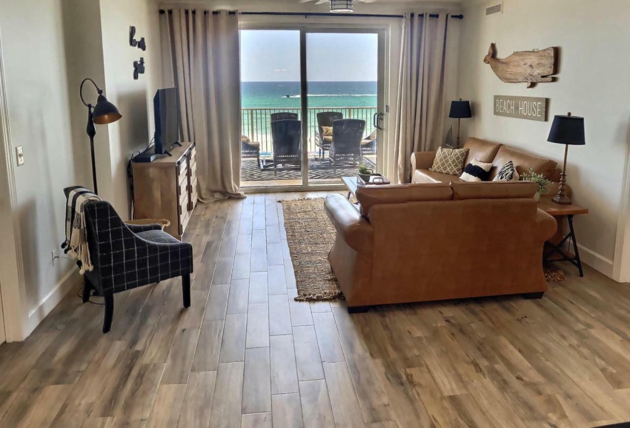Barefoot Bliss - beachfront condo - sleeps 14 Panama City Beach Esterno foto