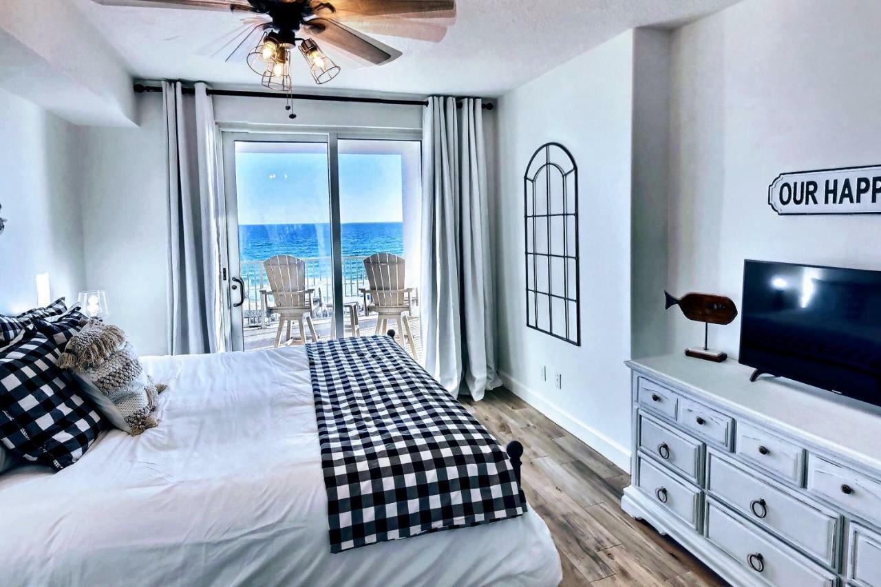 Barefoot Bliss - beachfront condo - sleeps 14 Panama City Beach Esterno foto