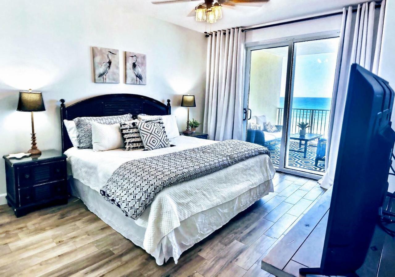 Barefoot Bliss - beachfront condo - sleeps 14 Panama City Beach Esterno foto