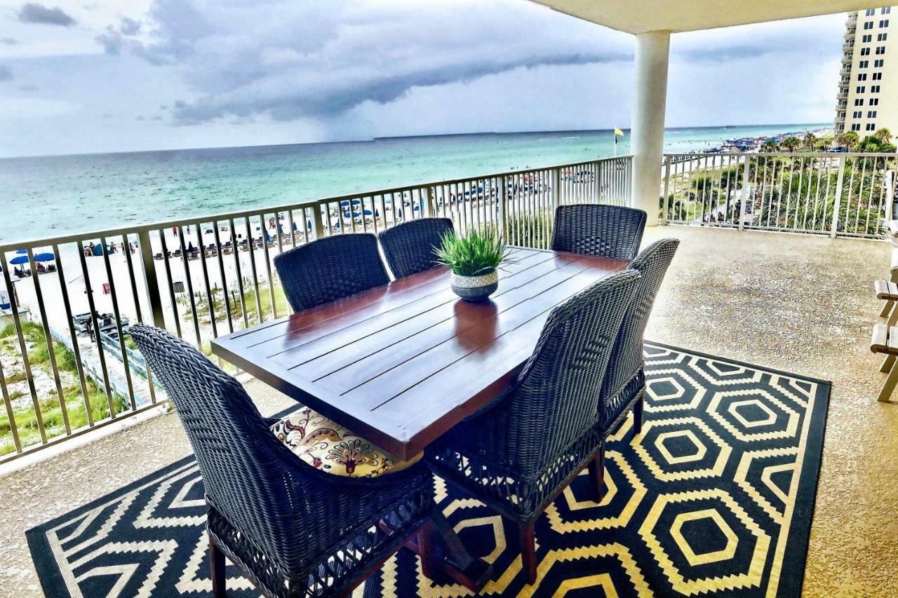 Barefoot Bliss - beachfront condo - sleeps 14 Panama City Beach Esterno foto