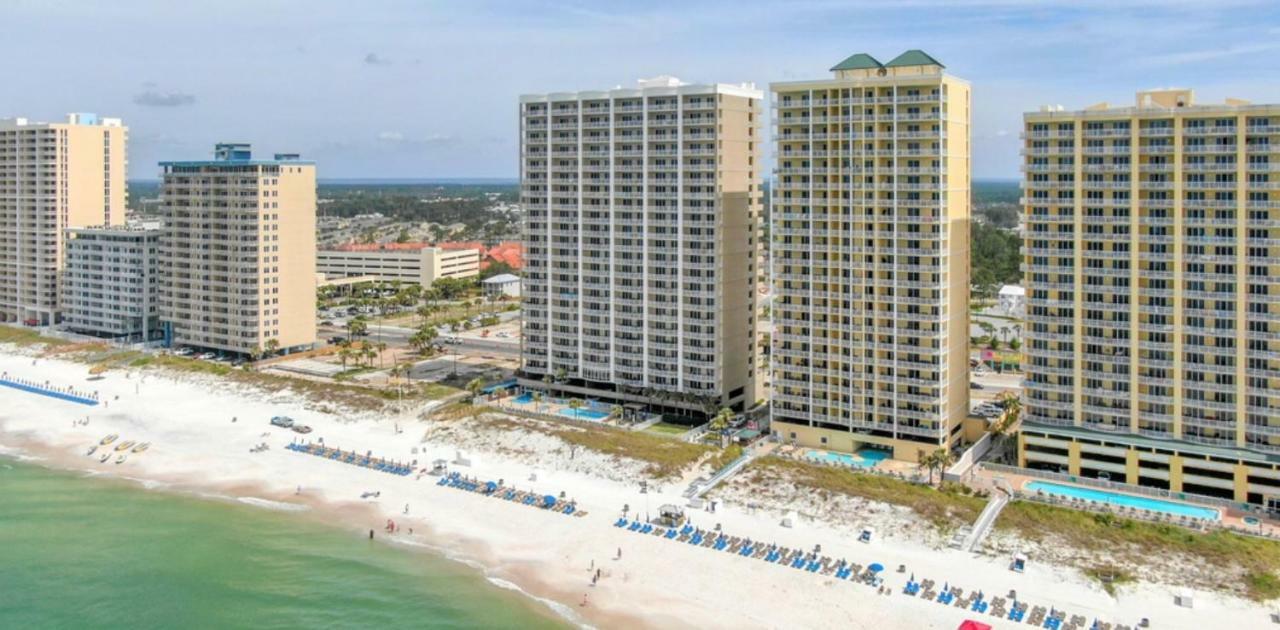 Barefoot Bliss - beachfront condo - sleeps 14 Panama City Beach Esterno foto