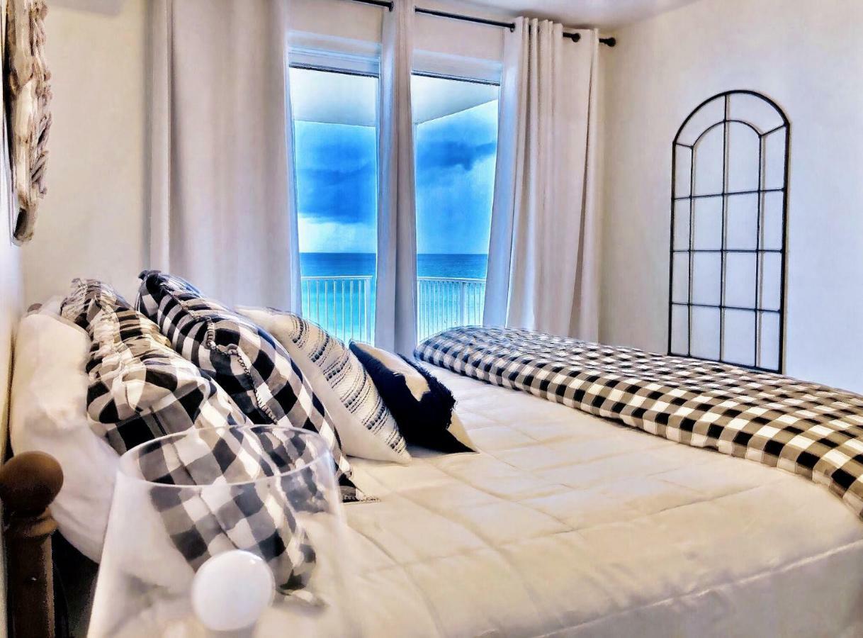 Barefoot Bliss - beachfront condo - sleeps 14 Panama City Beach Esterno foto
