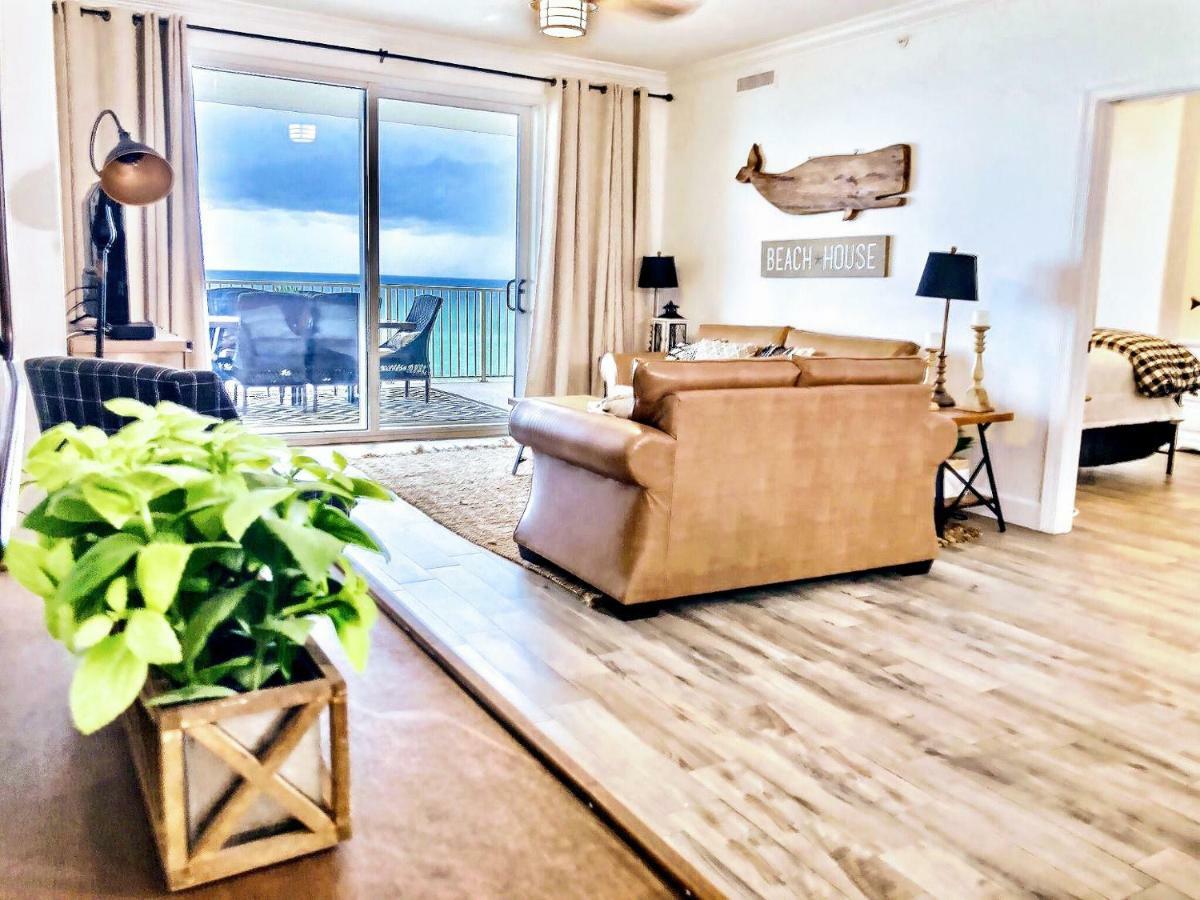 Barefoot Bliss - beachfront condo - sleeps 14 Panama City Beach Esterno foto